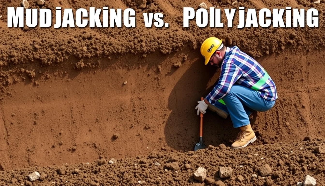 mudjacking vs polyjacking
